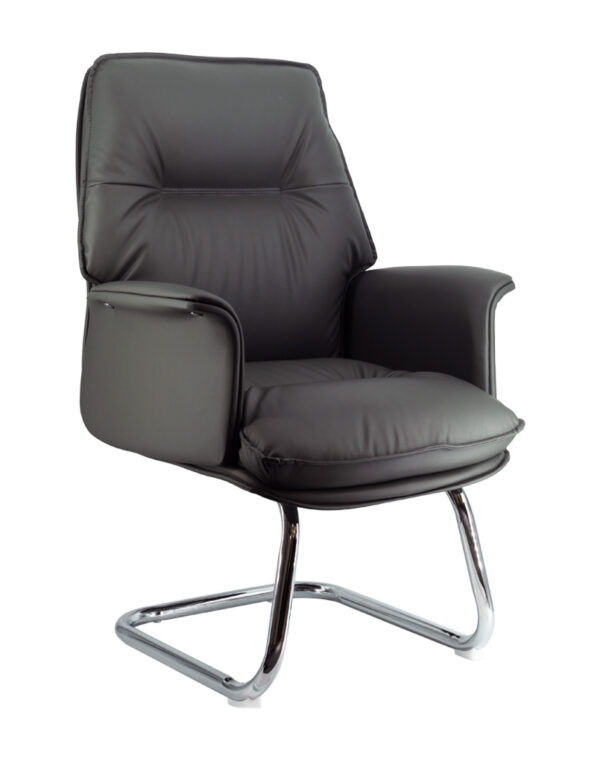 Ergonomic Comfortable Visitor Chair - White | Ultimate Comfort and Style | Landbond Furniture