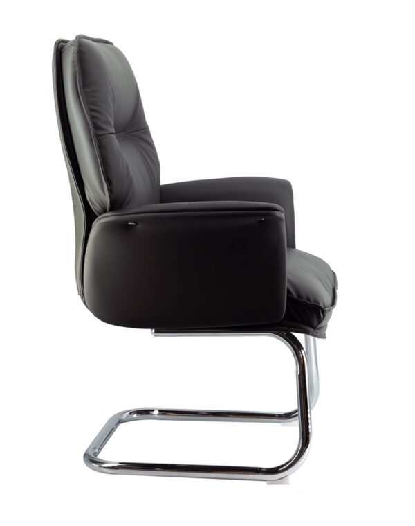 Ergonomic Comfortable Visitor Chair - White | Ultimate Comfort and Style | Landbond Furniture