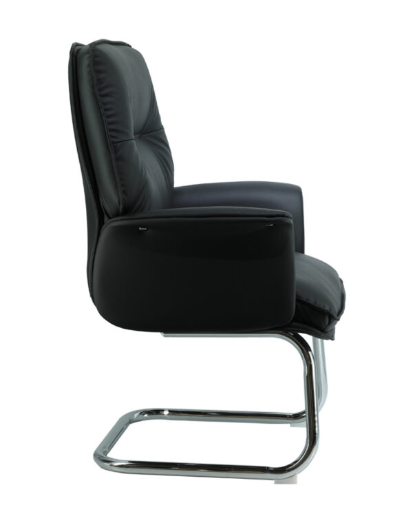 Ergonomic Comfortable Visitor Chair - White | Ultimate Comfort and Style | Landbond Furniture