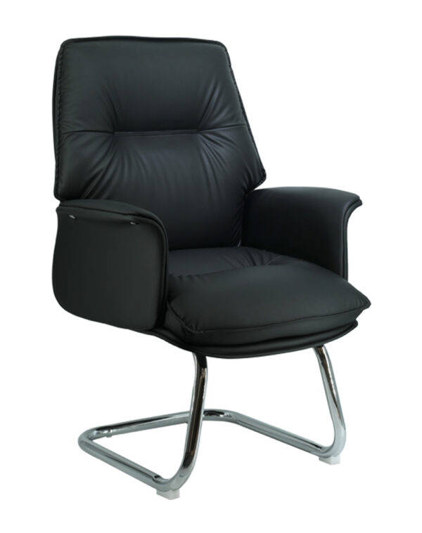 Ergonomic Comfortable Visitor Chair - White | Ultimate Comfort and Style | Landbond Furniture